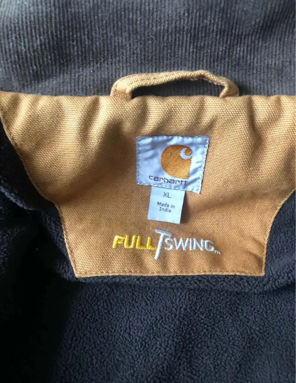 Carhartt Full Swing Armstrong Active Work Jacket Brown Carhartt Brown With Tags